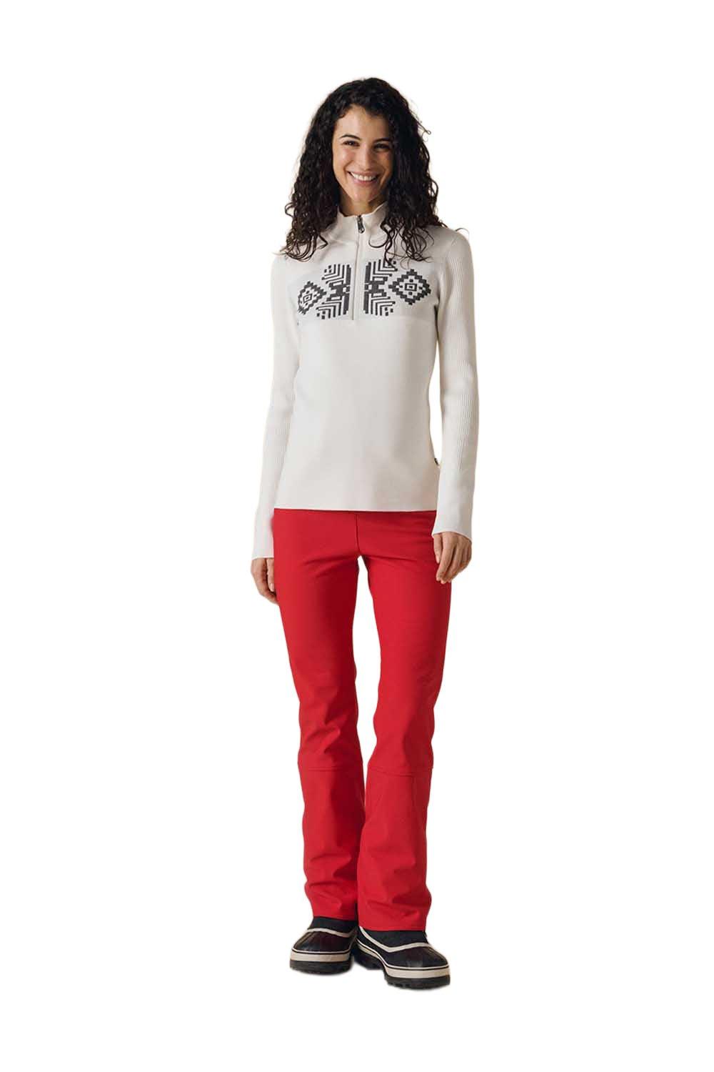 Women's Adele 1/4 Zip Sweater - White