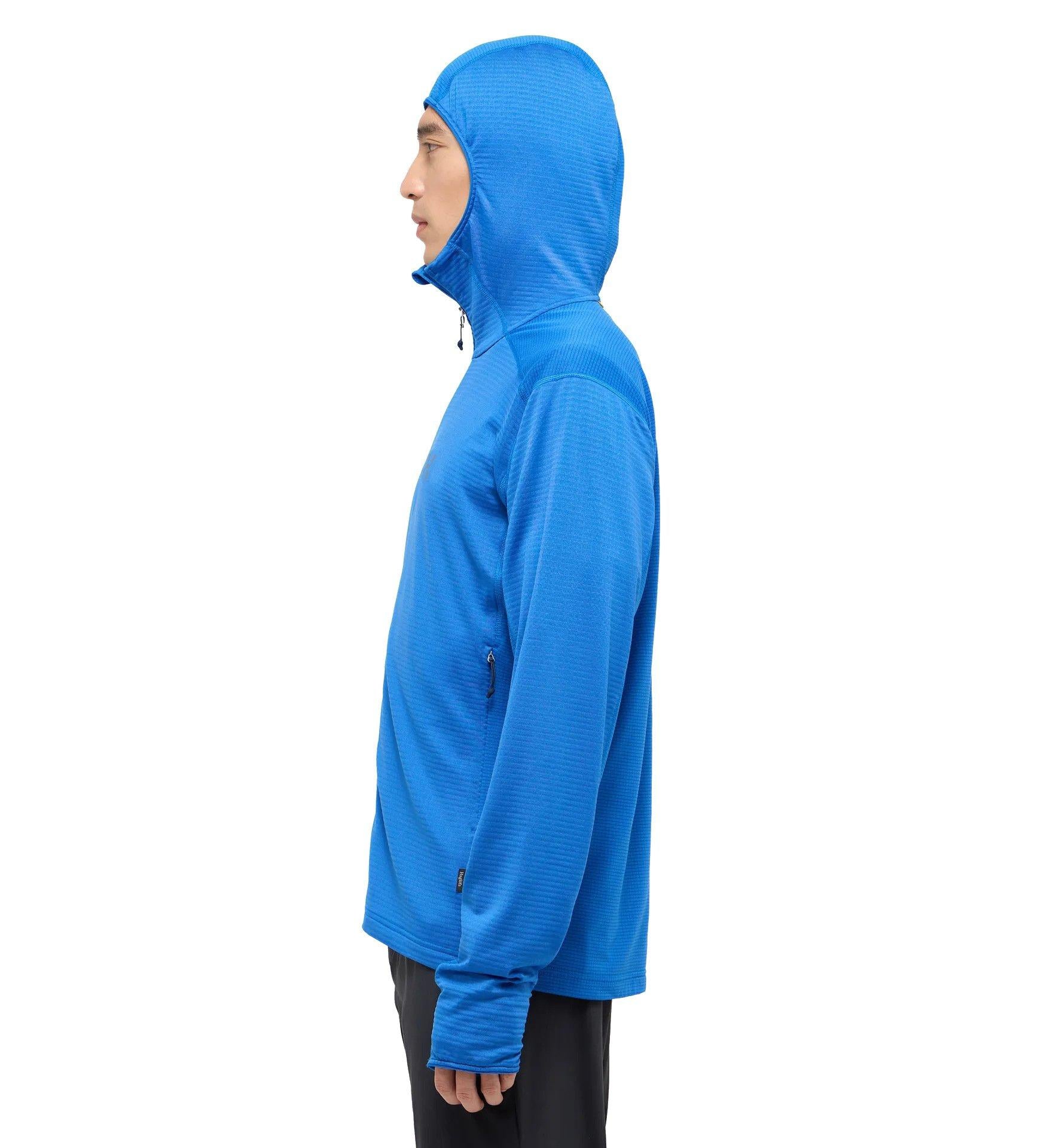 Men's LIM Mid Multi II Hooded Fleece - Blue