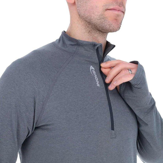 Men's Active 1/2 Zip Fleece - Grey