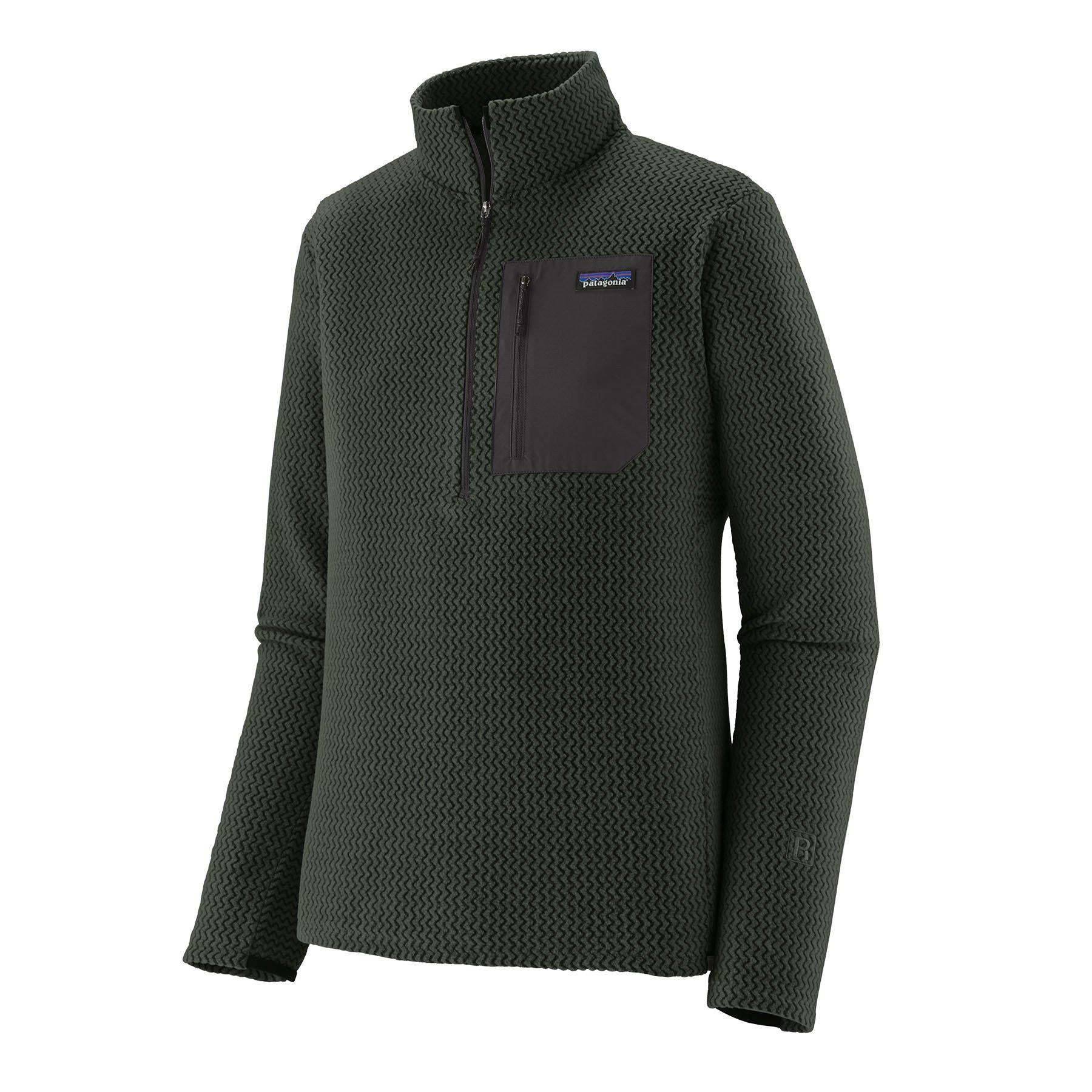 Men's R1 Air Zip Neck Fleece - Dark Green