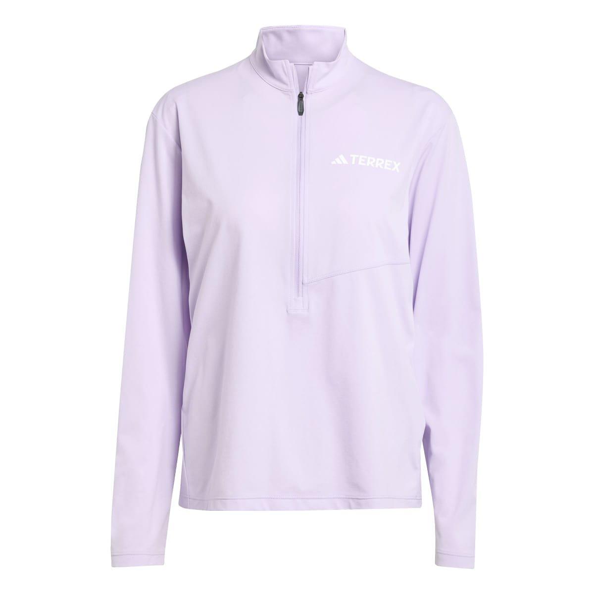 Women's Multi Climacool 1/2 Zip Long-Sleeve Top - Purple