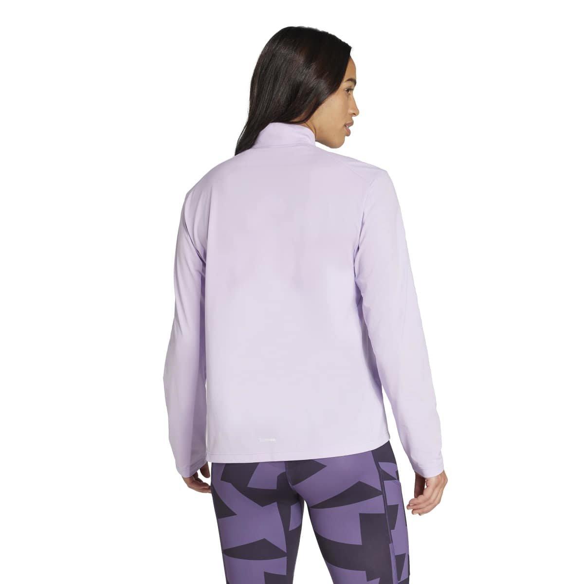 Women's Multi Climacool 1/2 Zip Long-Sleeve Top - Purple