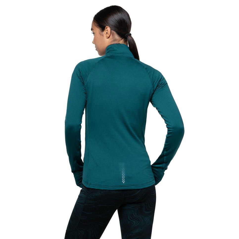 Women's Tech Winter 1/2 Zip Base Layer Top - Green