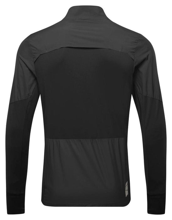 Men's Tech Wind-Block 1/2 Zip Mid Layer - Black
