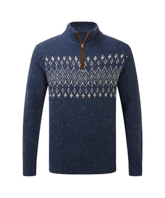 Men's Dumji 1/4 Zip - Blue