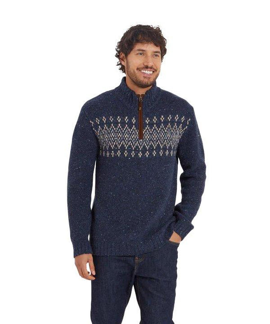 Men's Dumji 1/4 Zip - Blue