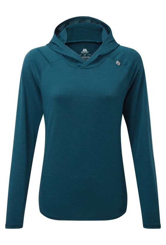 Women's Glace Hooded Top - Blue