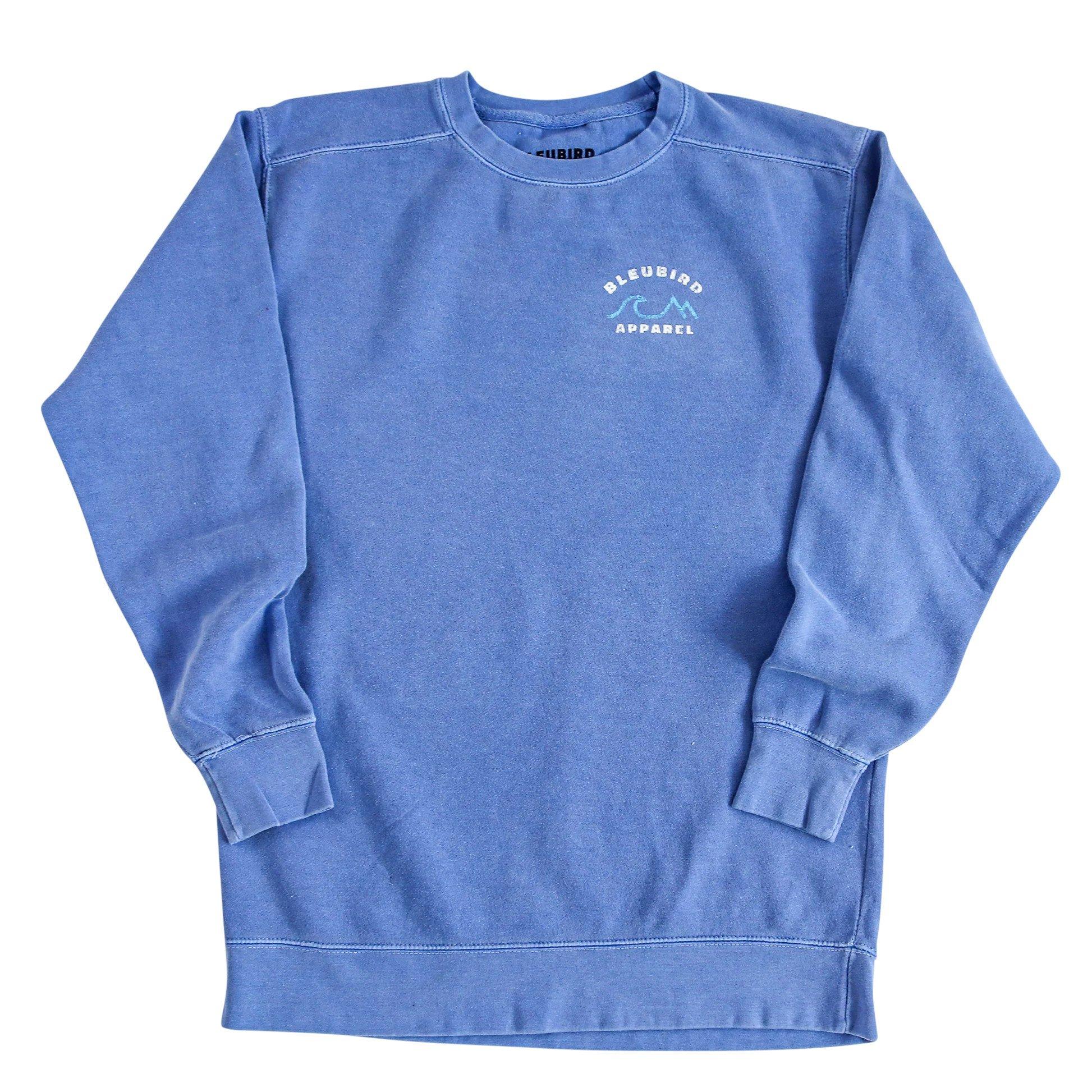 Unisex Horizon Crew Pullover - Blue