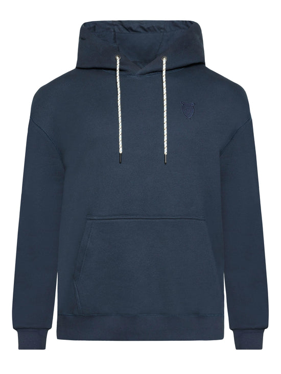 Men's Diagonal Terry Hoody - Navy