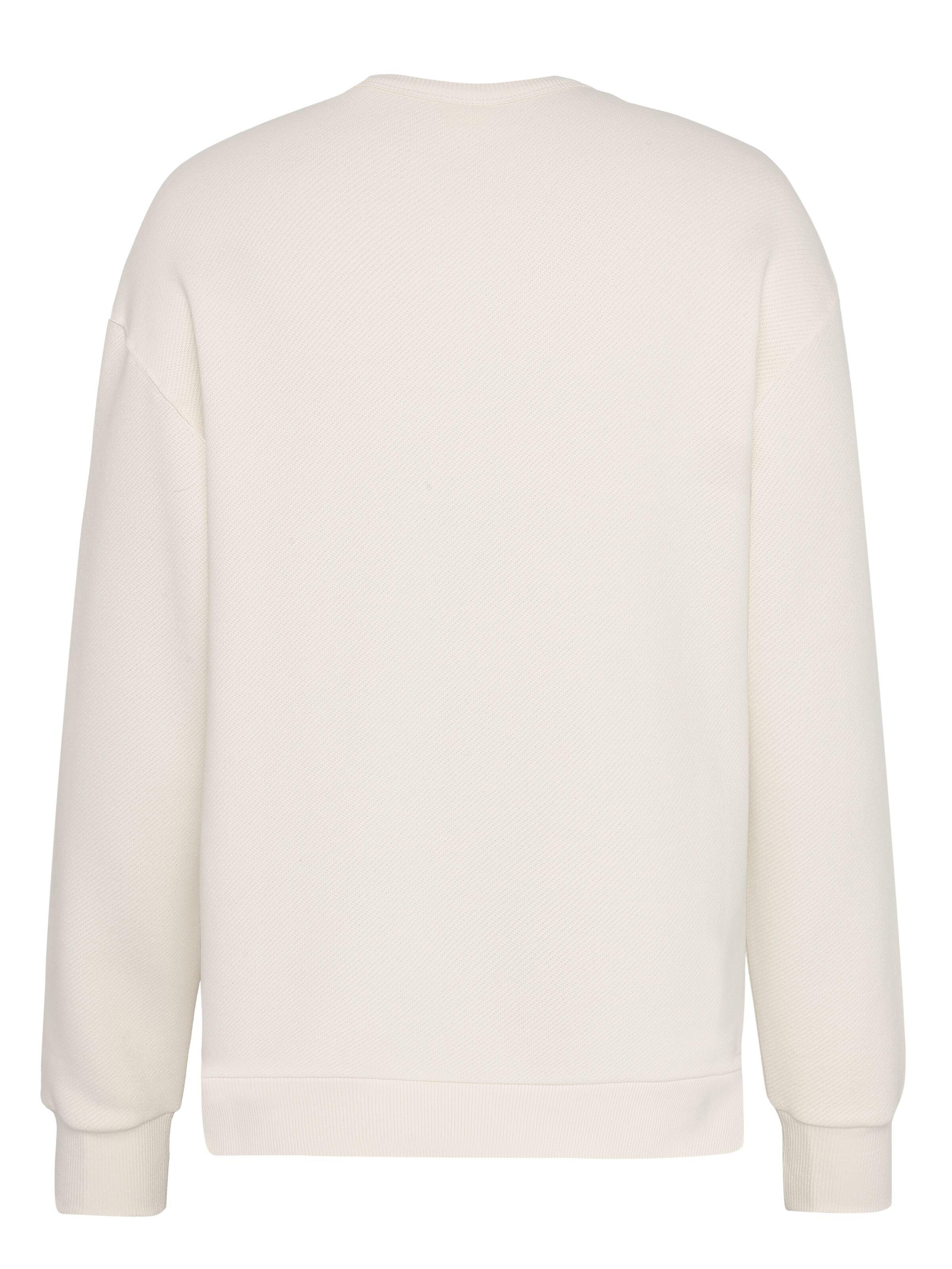 Men's Diagonal Terry Sweatshirt - Cream
