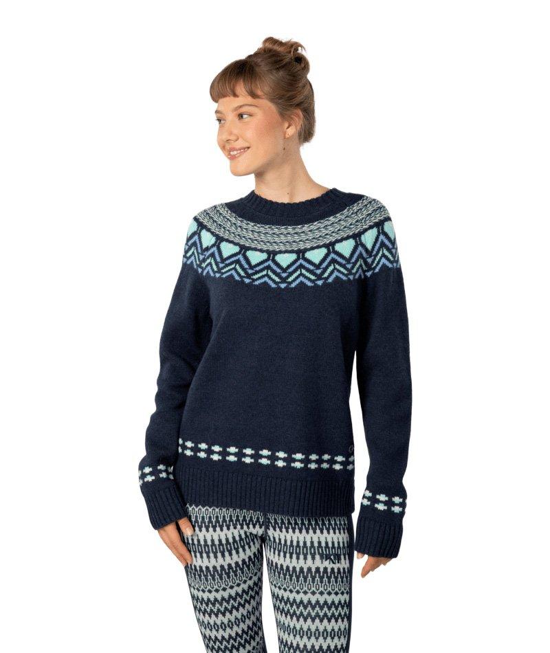 Women's Sundve Knit Sweater - Navy