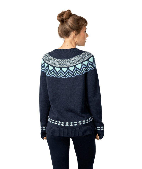 Women's Sundve Knit Sweater - Navy
