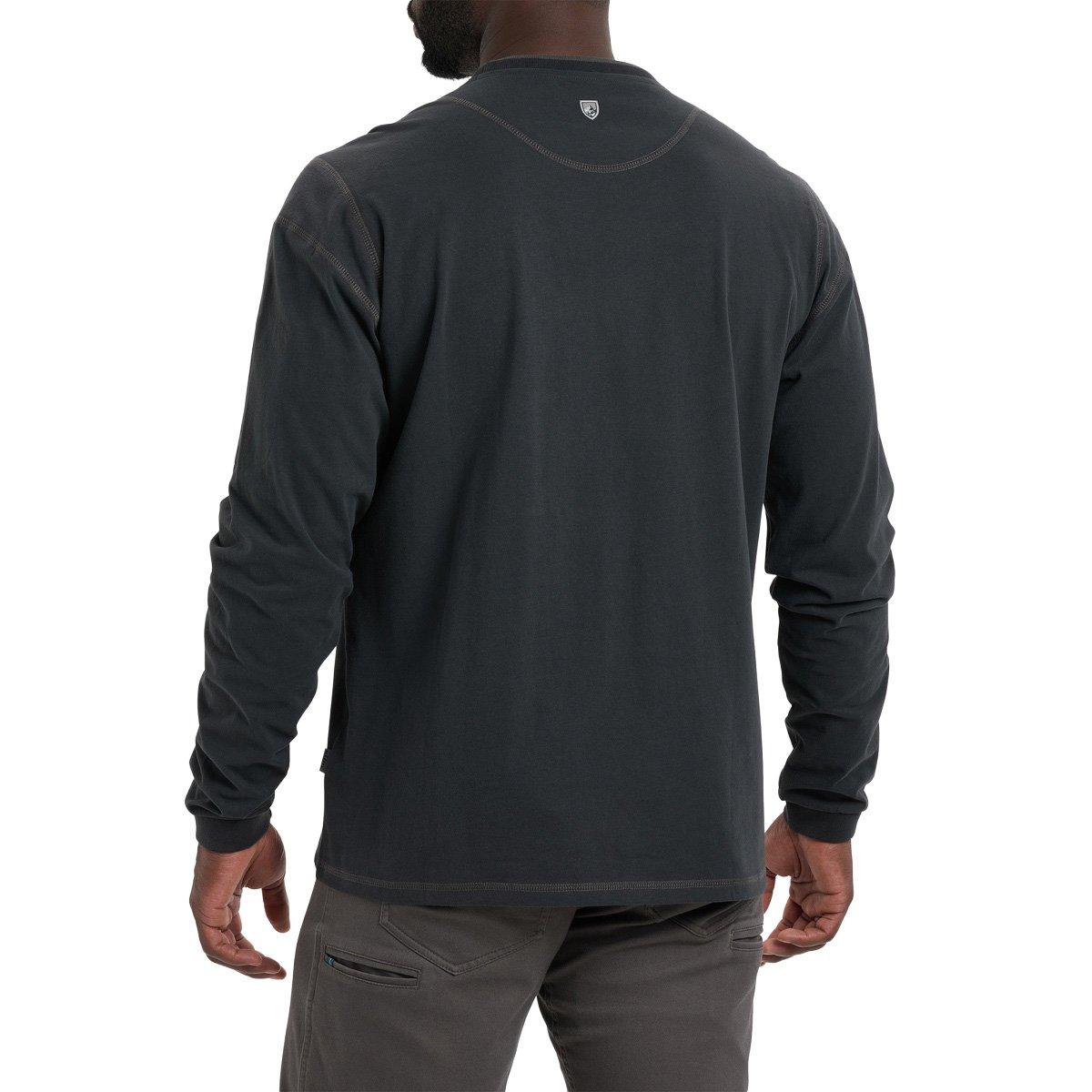 Men's Kommando Crew Long-Sleeve Top - Black