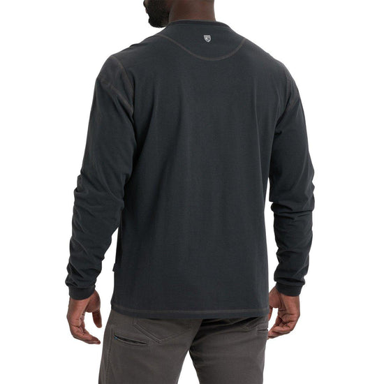 Men's Kommando Crew Long-Sleeve Top - Black
