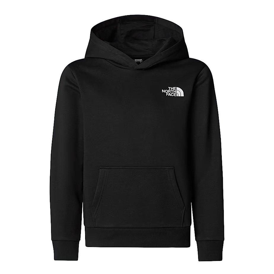Kids' Simple Dome Hoodie - Black