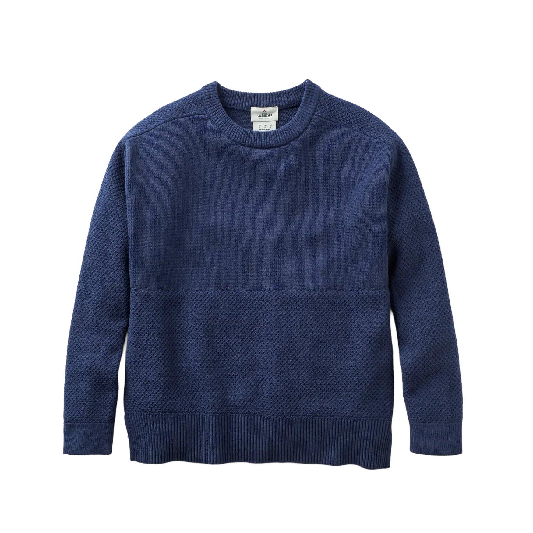 Women's Cove Cotton Knitted Jumper - Navy