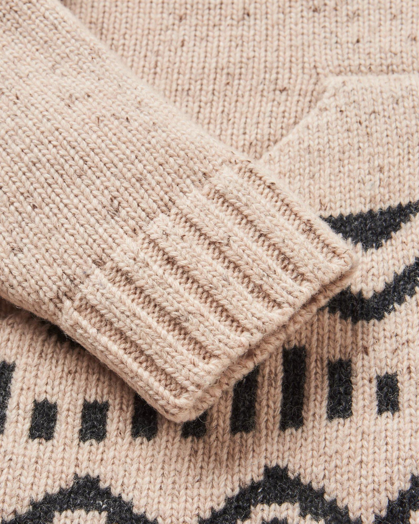 Women's Snoozle Recycled Knitted Hooded Cardigan - Cream