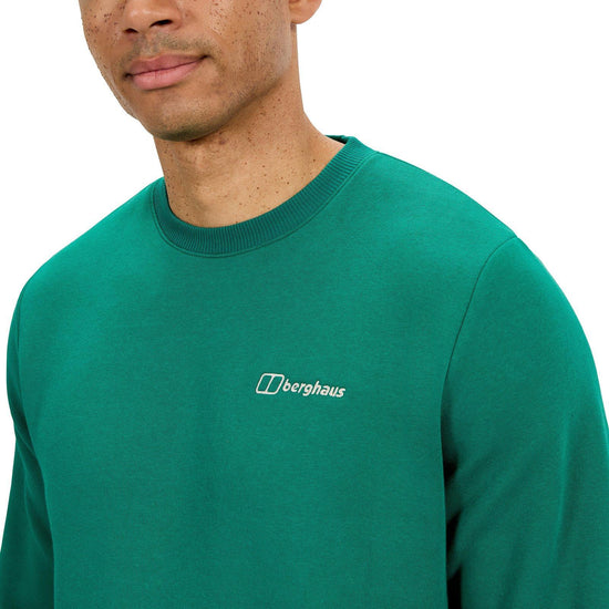Men's Logo Crew Sweater - Green