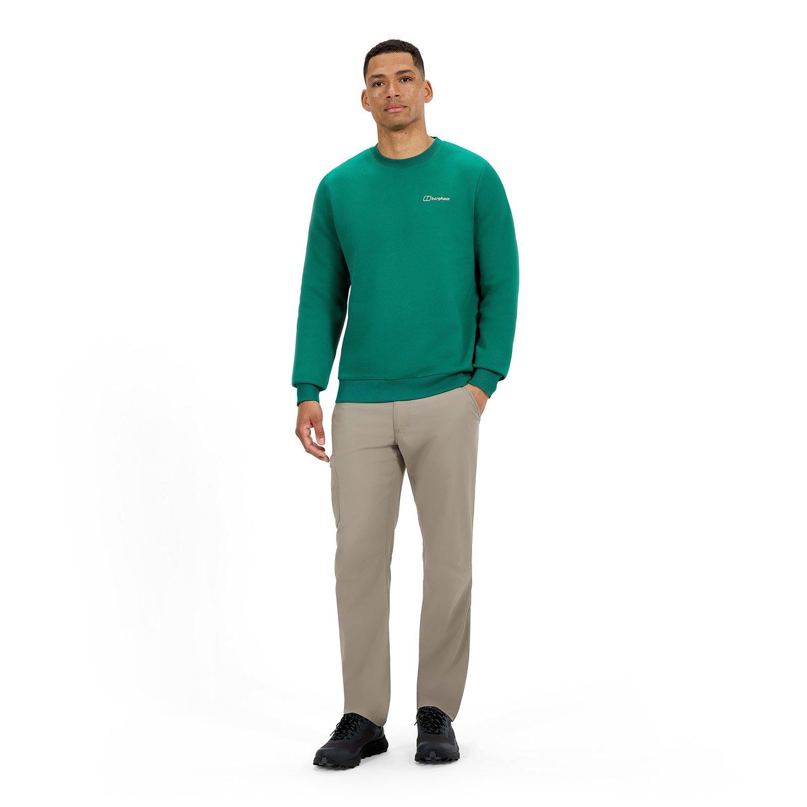 Men's Logo Crew Sweater - Green