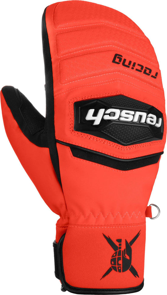 Reusch WC Warrior R-Tex XT Mitten - Black / Fluo Red