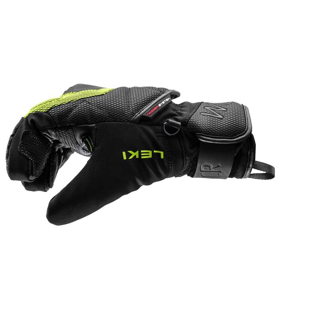 WCR Coach 3D Junior Race Gloves - Black/Yellow