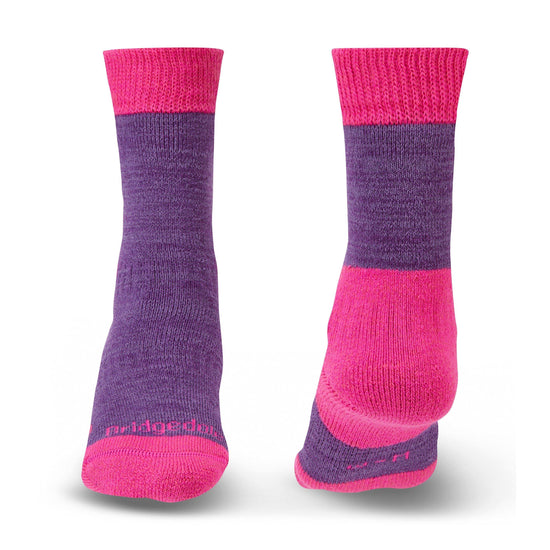 Women's Explorer Merino Comfort Socks - Purple