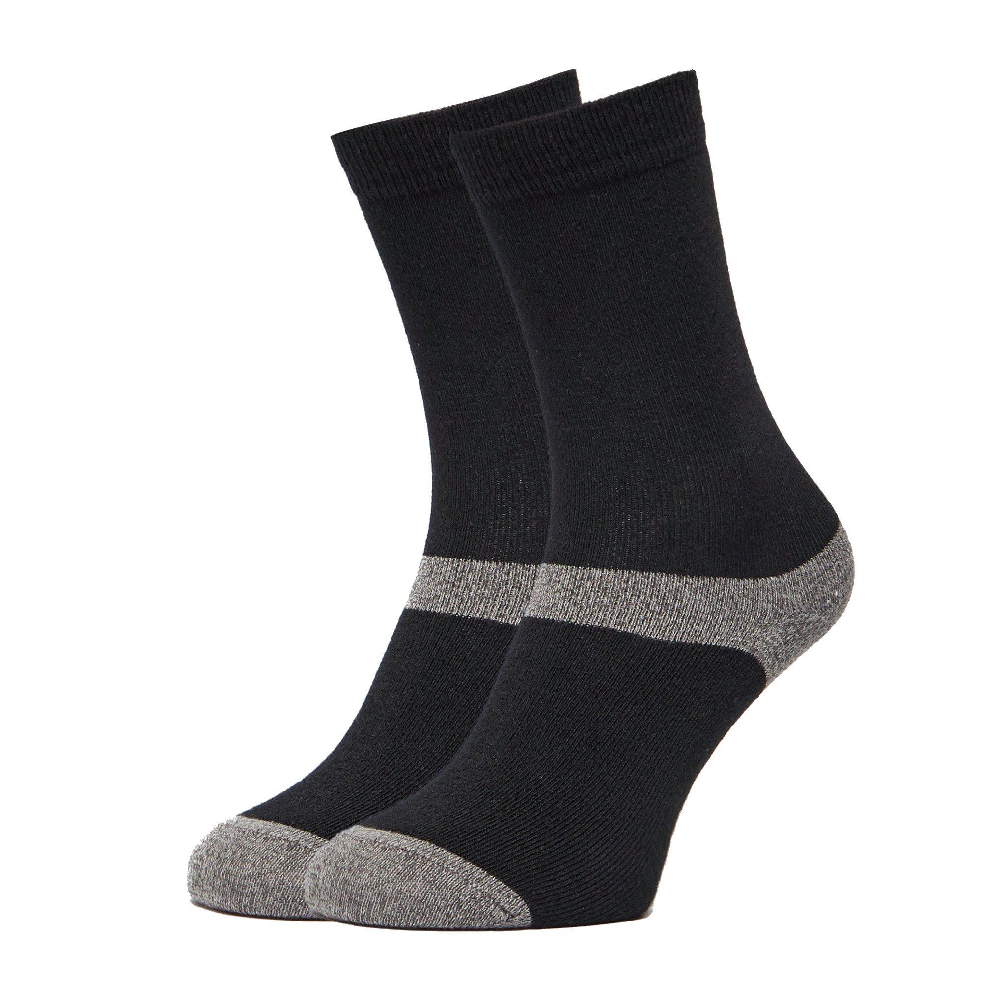 Unisex Coolmax Liner 2 Pack - Black