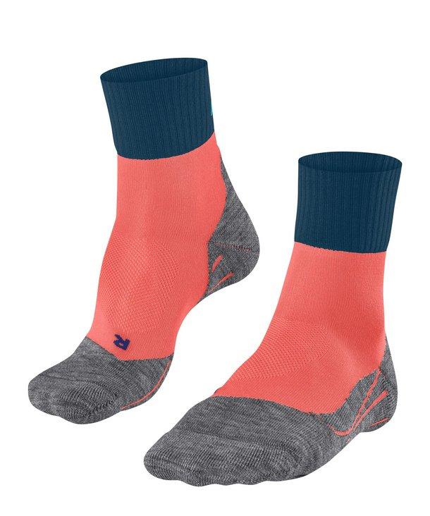 Women's TK2 Cool Short Trekking Socks - Coral