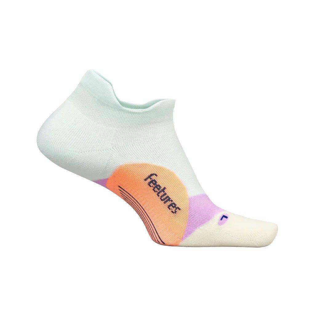 Unisex Elite Light Cushion No Show Tab Socks - Light Green
