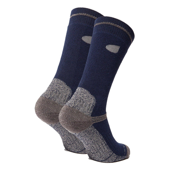 Men's Midweight Outdoor Socks 2 Pack - Navy
