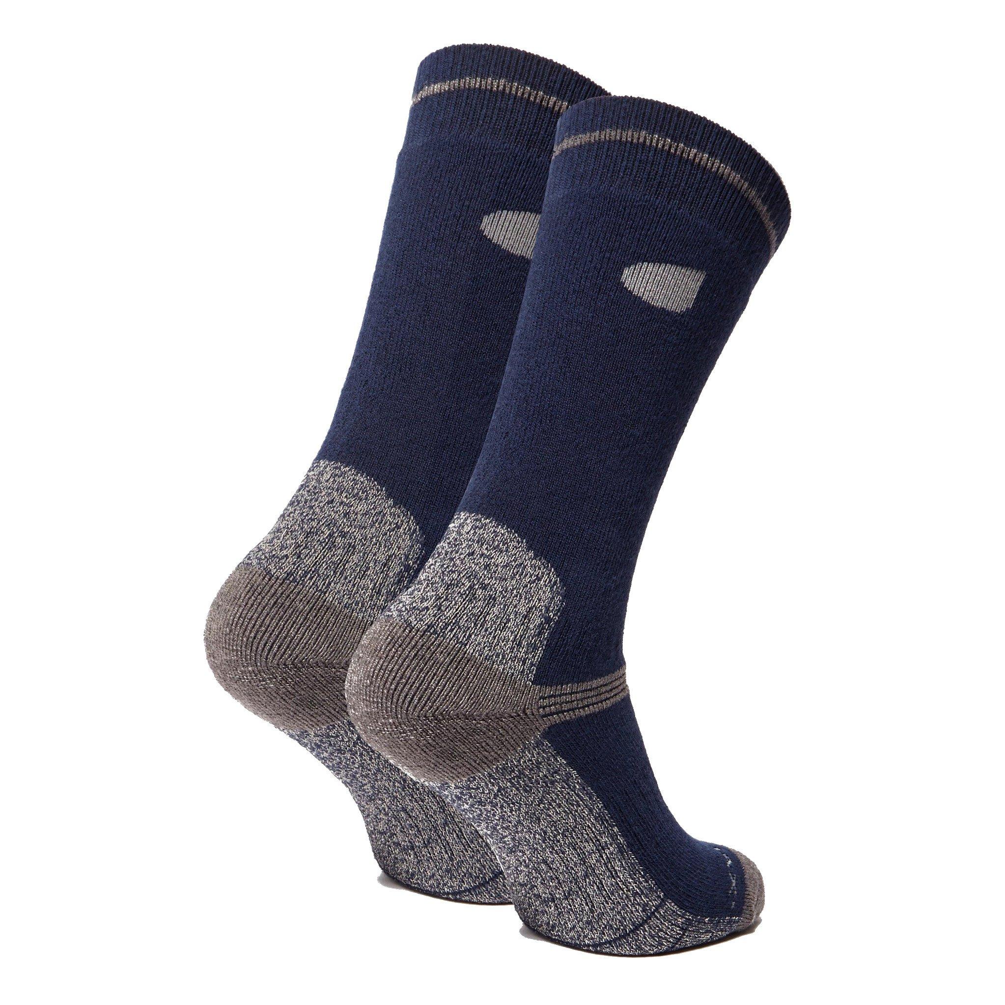 Men's Midweight Outdoor Socks 2 Pack - Navy
