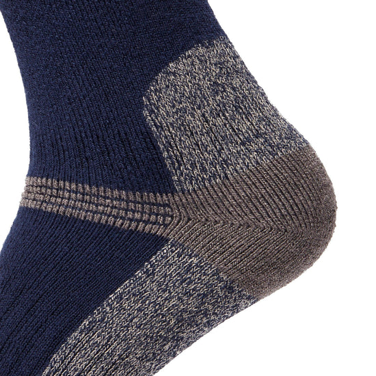 Men's Midweight Outdoor Socks 2 Pack - Navy