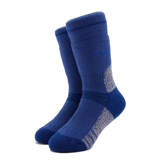 Kids Midweight Socks 2-Pack - Blue