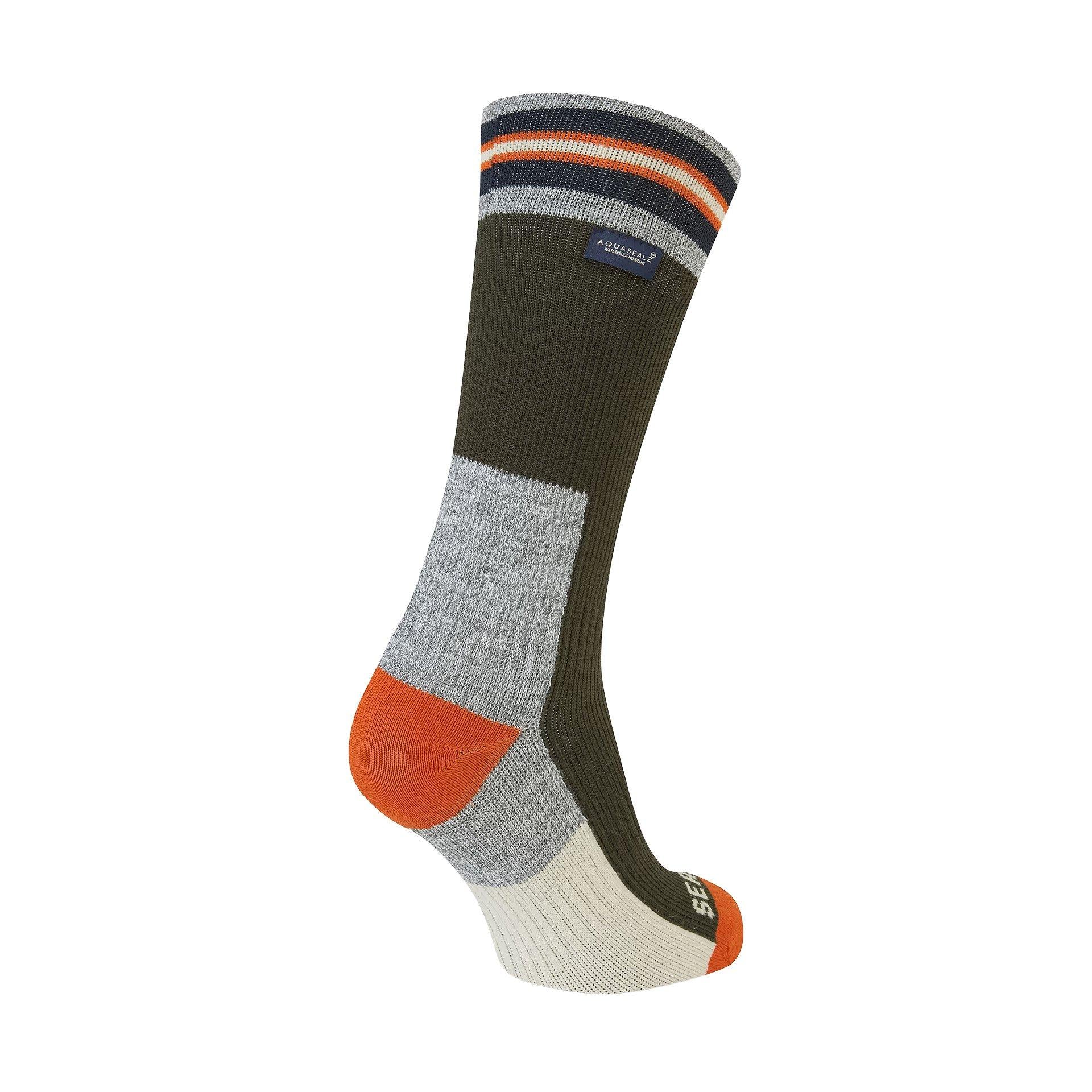 Unisex Surlingham Waterproof Mid Socks - Green