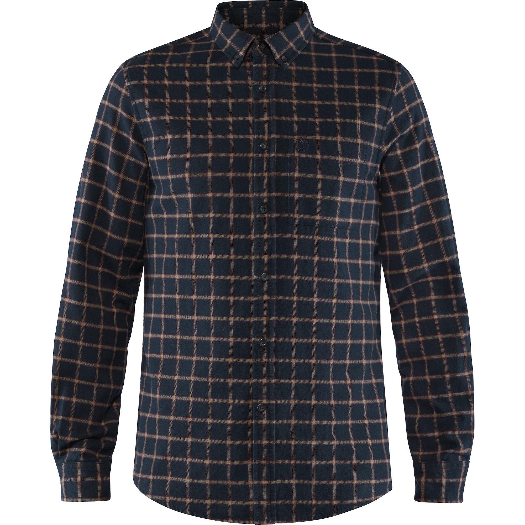Men's Ovik Flannel Shirt - Dark Navy