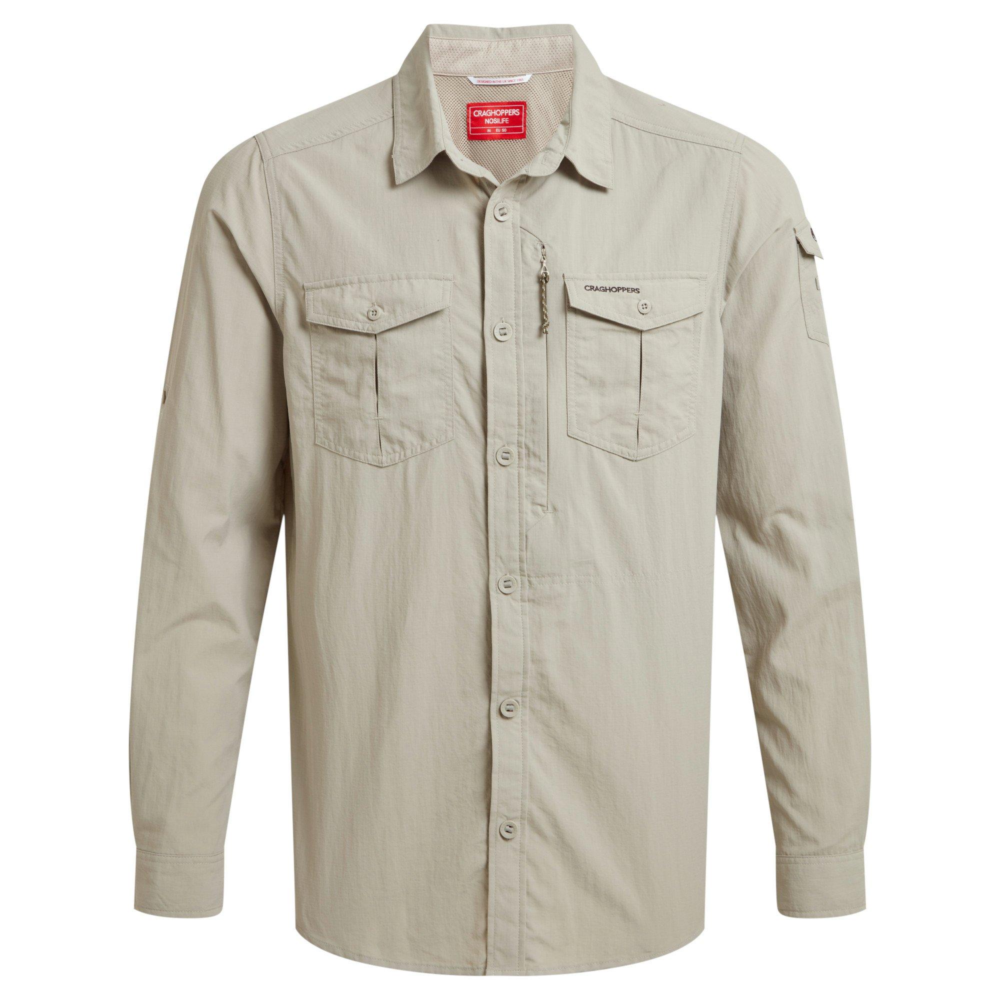 Men's NosiLife Adventure III Long-Sleeve Shirt - Grey