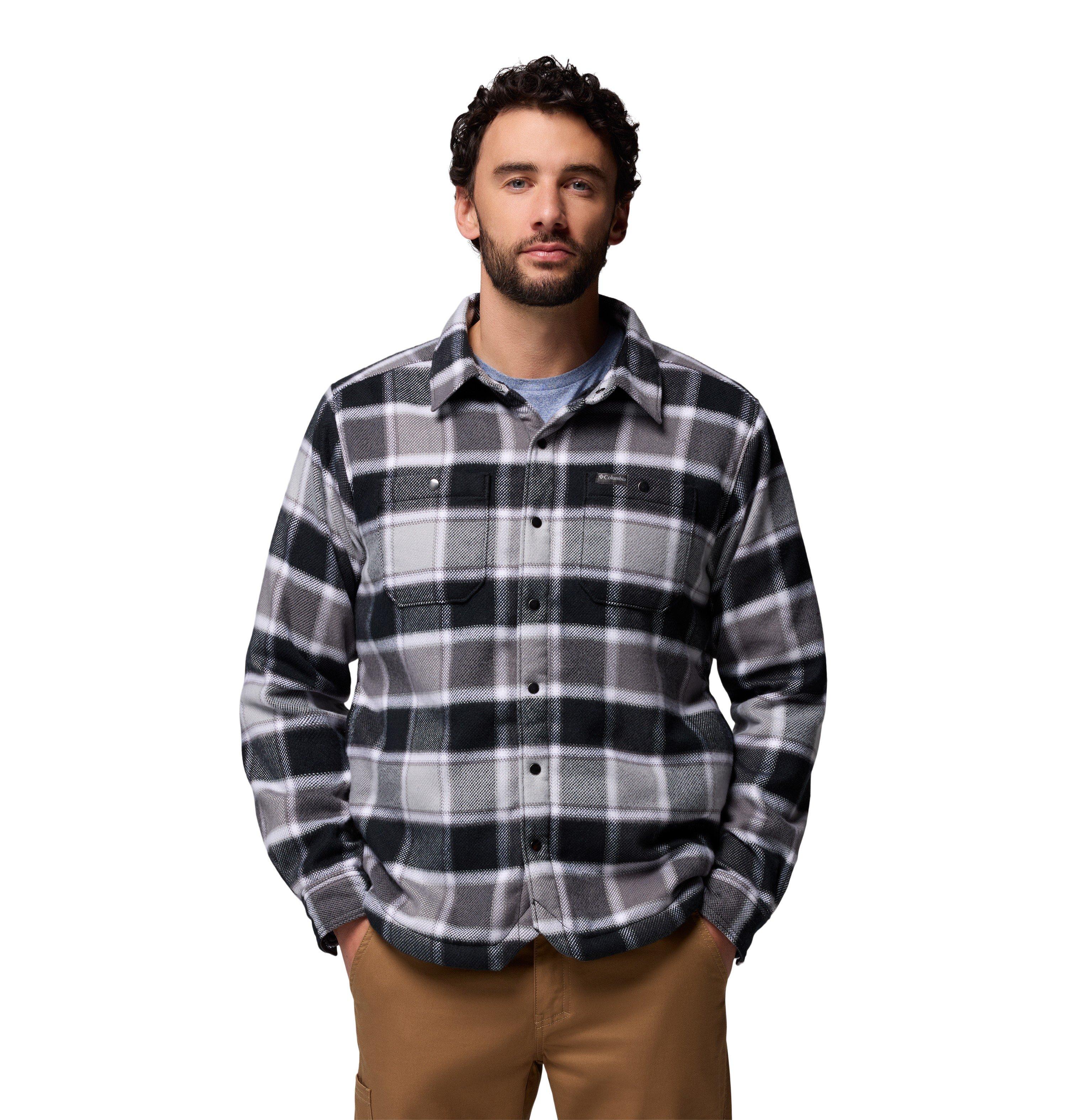 Men's Windward II Shirt Jacket - Black / Grey