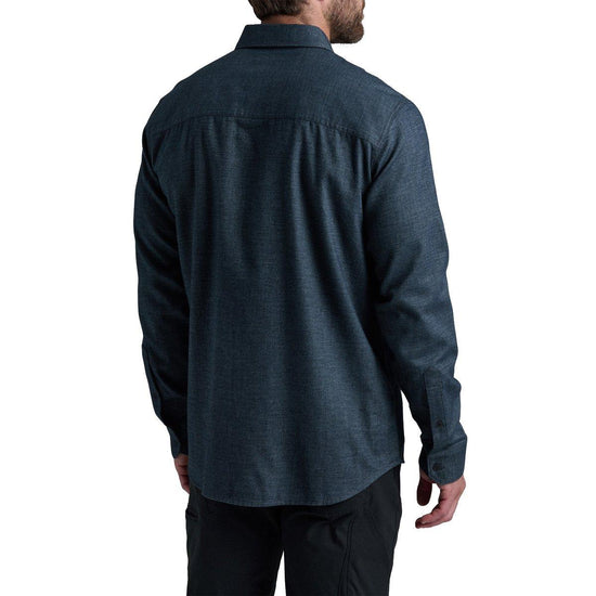 Men's Descendr Flannel Long-Sleeve Shirt - Blue