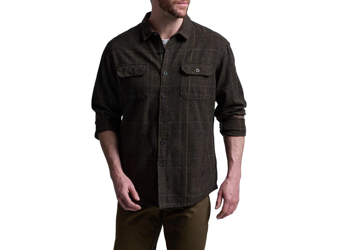 Men's Deviatr Shirt Jacket - Brown