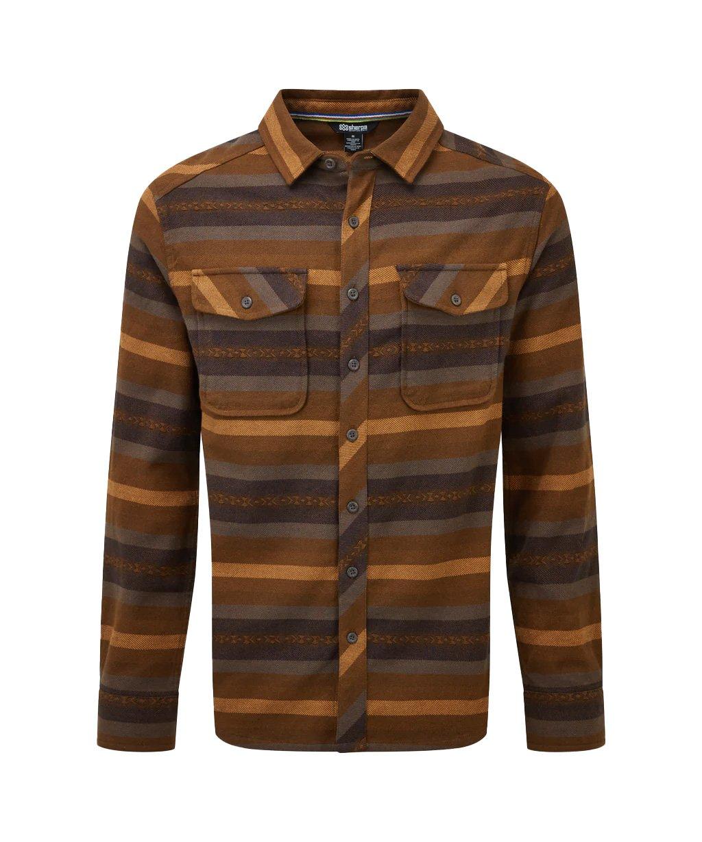Men's Choejor Long-Sleeve Shirt - Brown