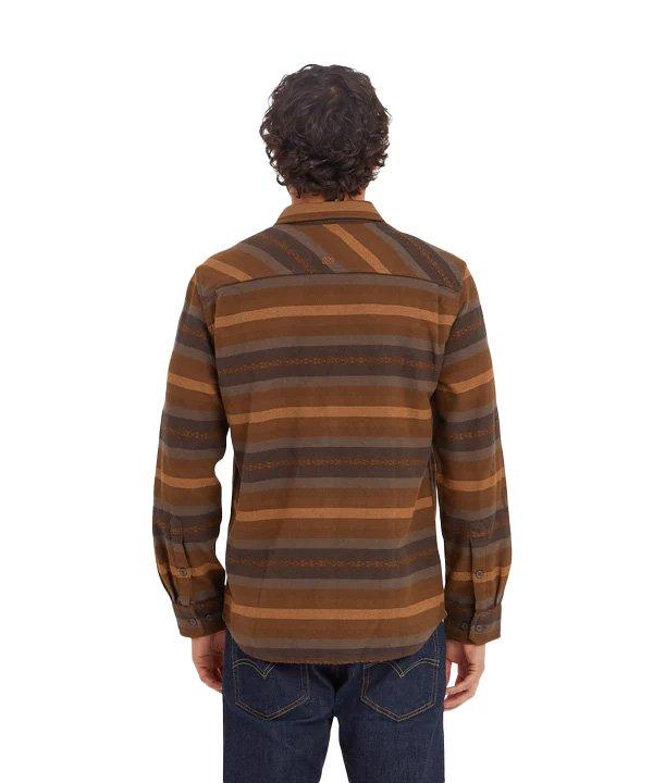 Men's Choejor Long-Sleeve Shirt - Brown