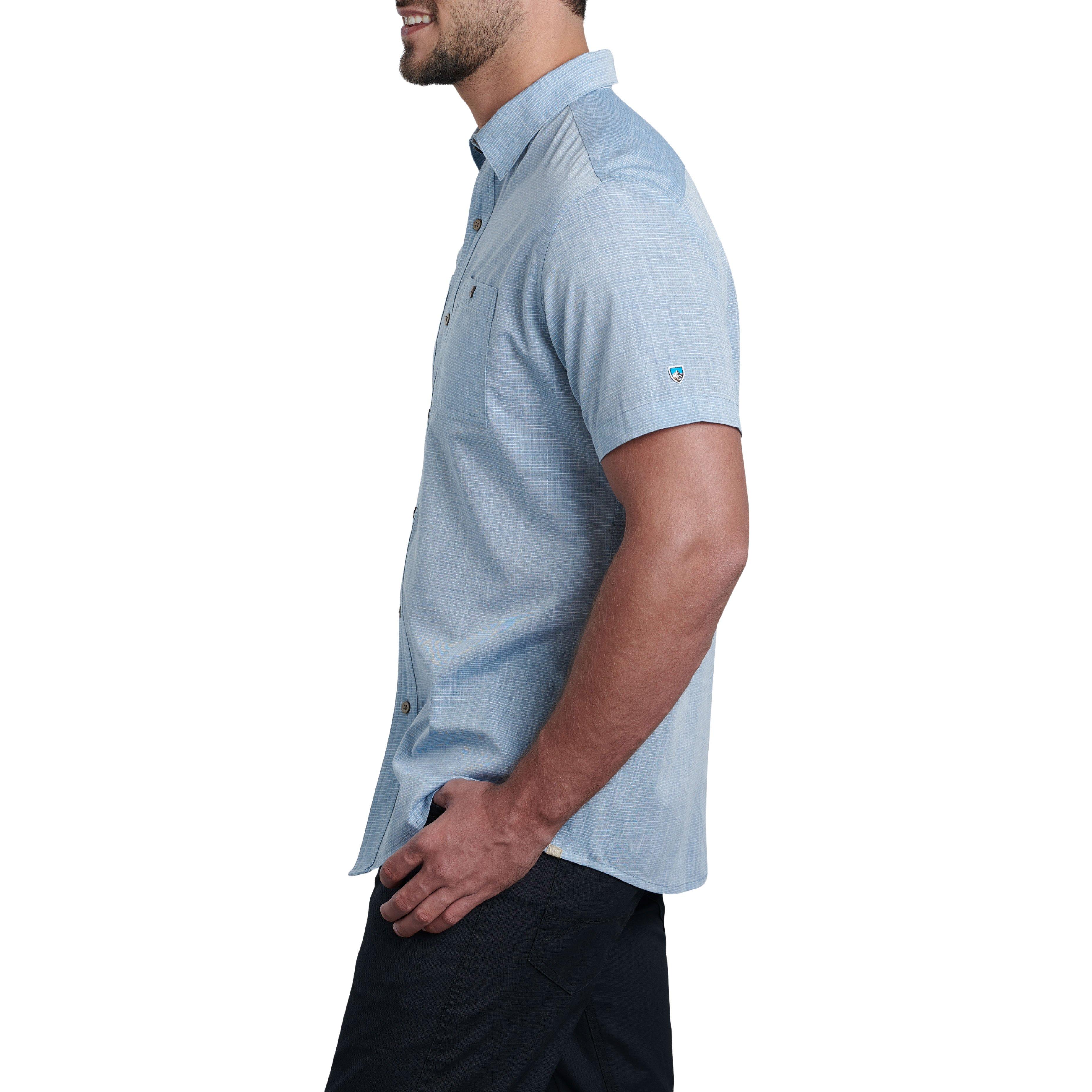 Men's Karib Short-Sleeve Shirt - Blue