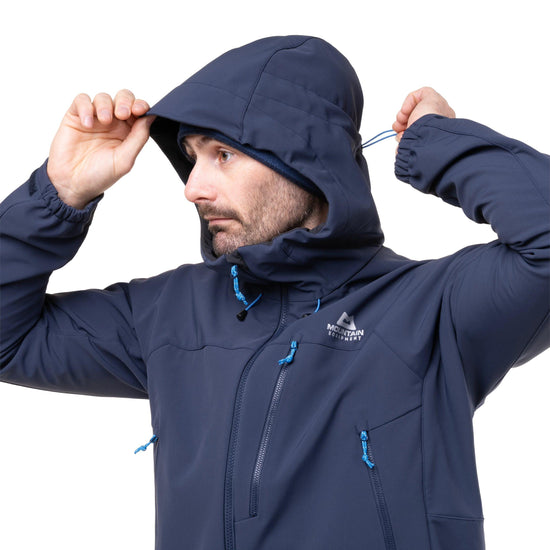 Men's Vulcan Hooded Jacket - Navy