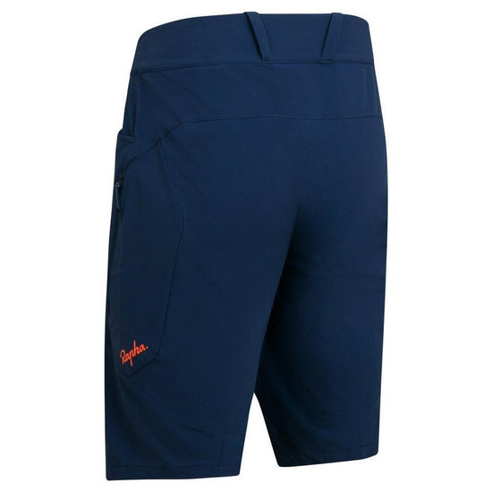 Men's Trail Shorts - Navy / Orange
