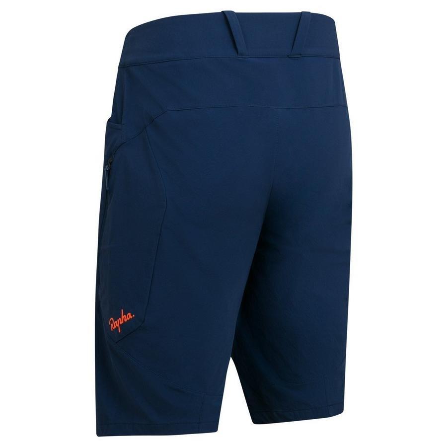 Men's Trail Shorts - Navy / Orange