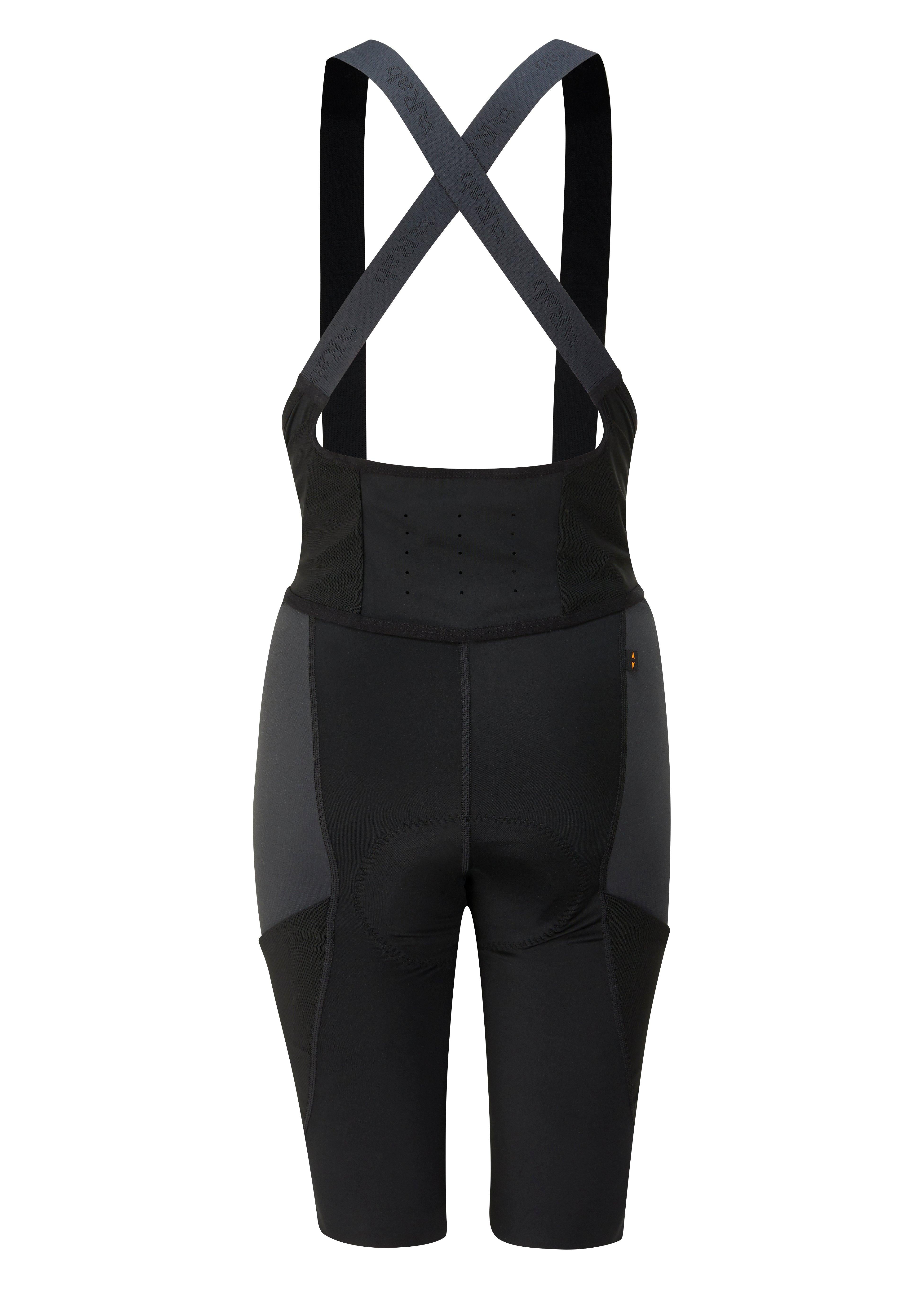 Women's Cargo Bib Shorts - Black