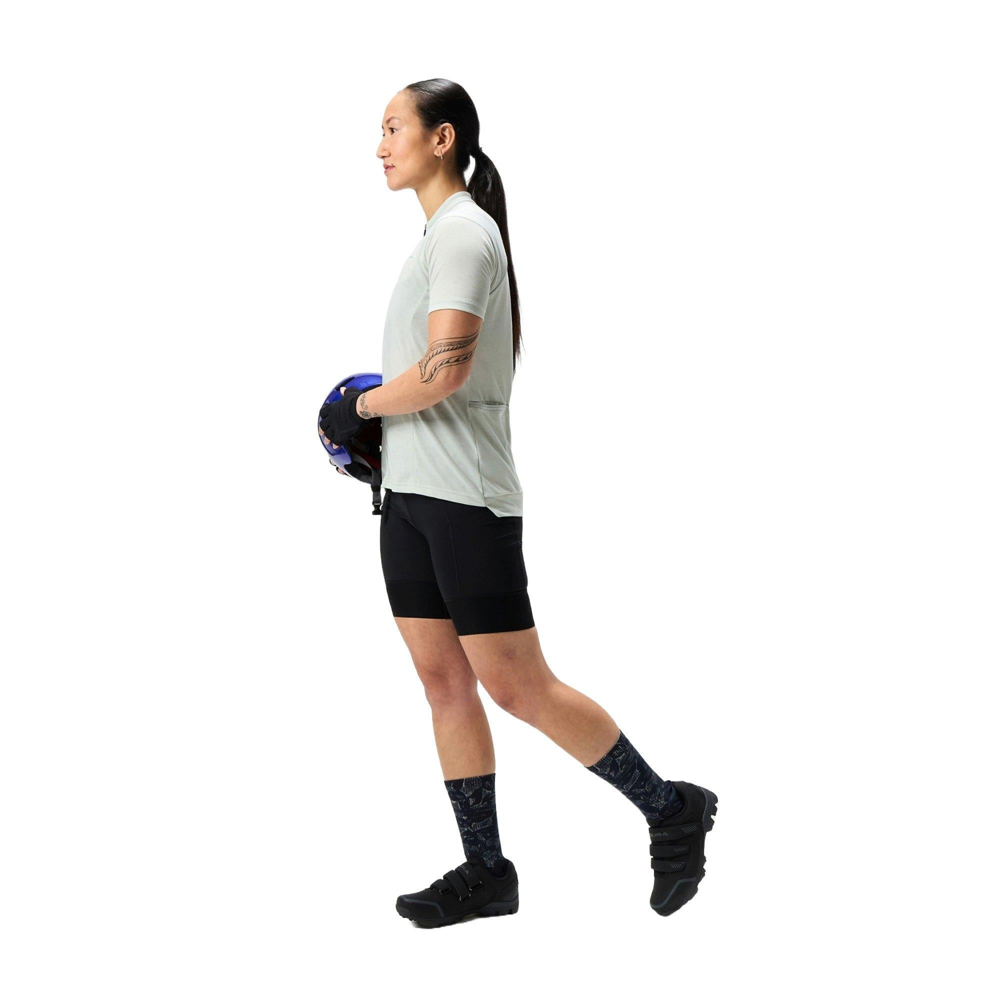 Women's Loop Waist Shorts - Black