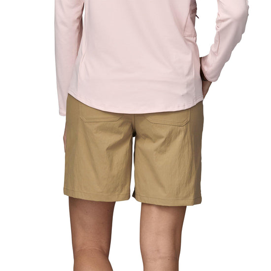 Womens Quandary Shorts (7") - Classic Tan