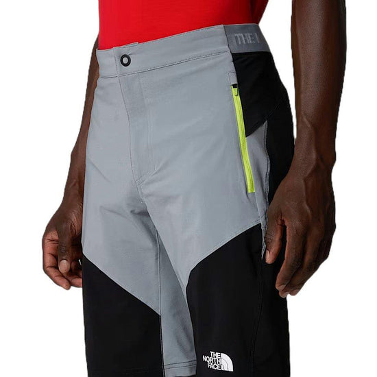 Men's Felik Slim Tapered Shorts - Grey / Black