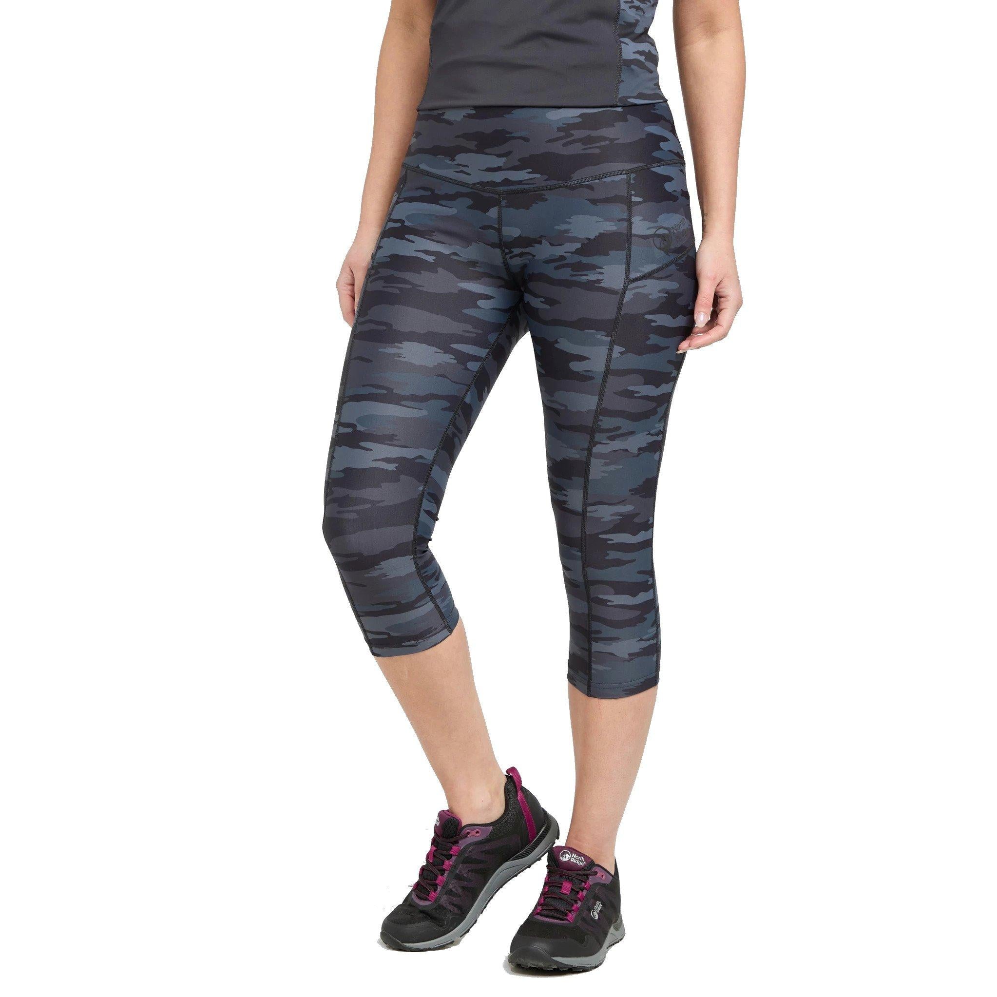 Women's Savasana Print Leggings - Black Camo